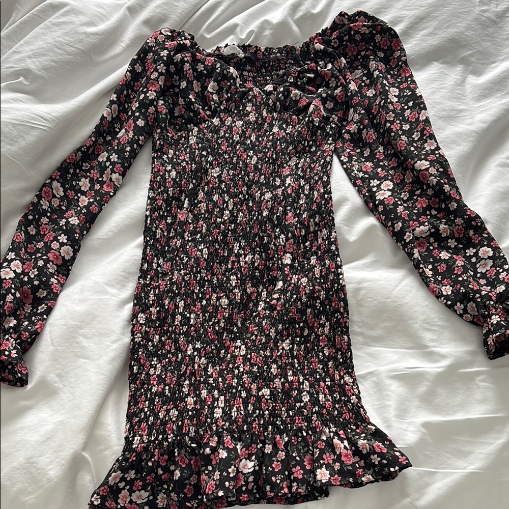 Maternity floral dress